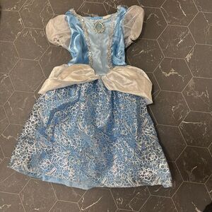 Disney Cinderella Blue and Silver Fairy Tale Dress